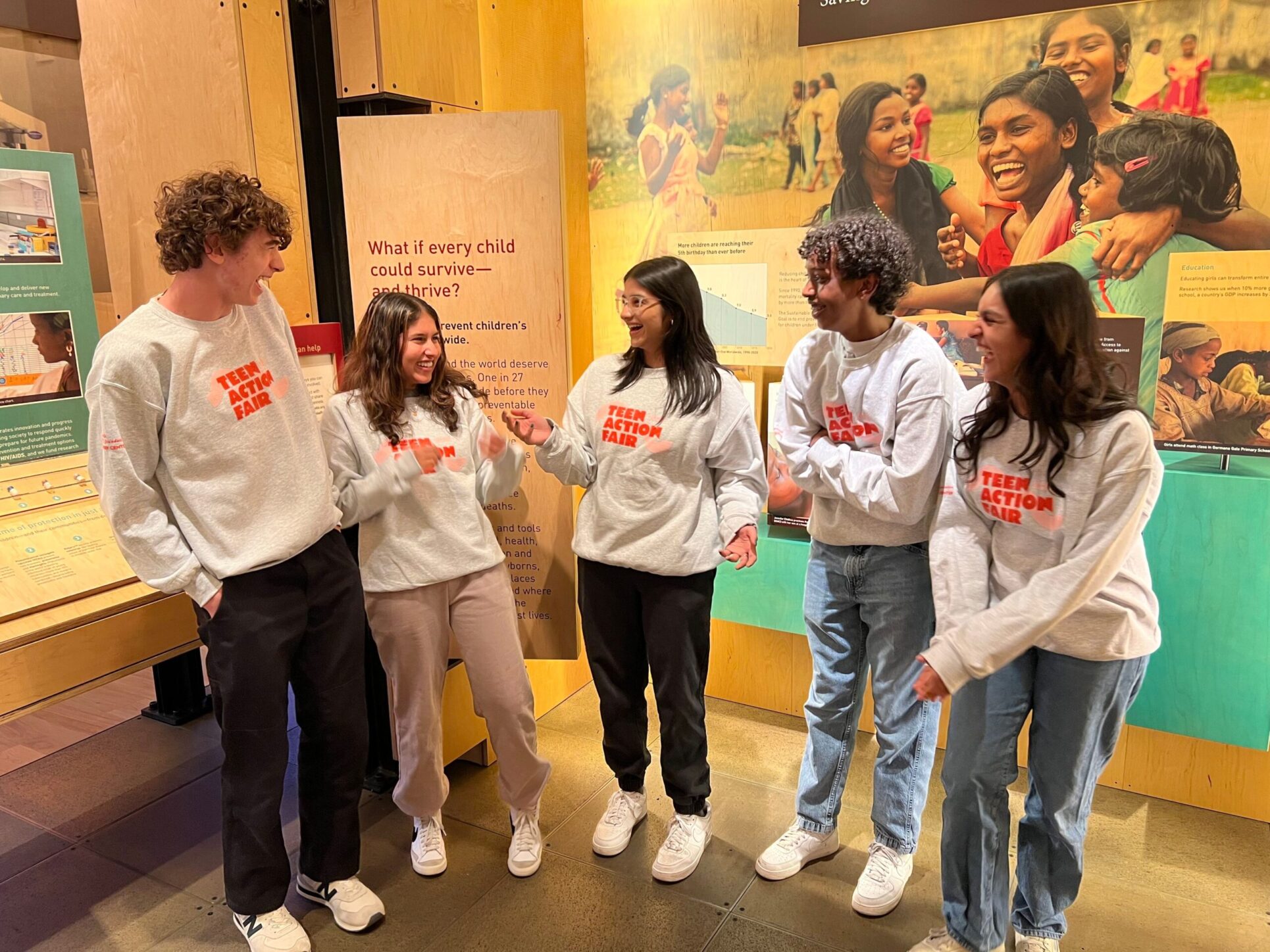 Teen Action Fair 2023 Gates Discovery Center