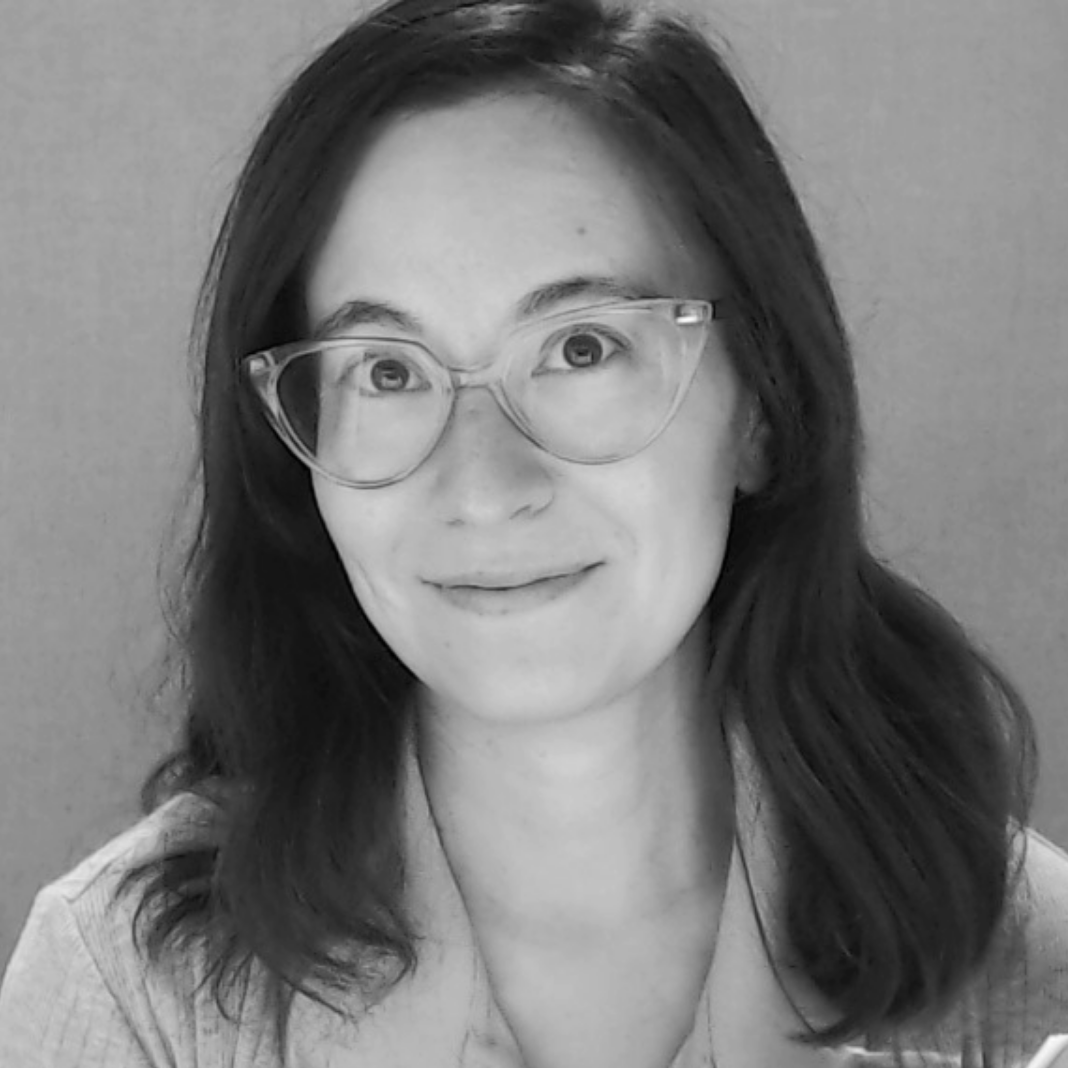 Black and white headshot image of Discovery Center staff member