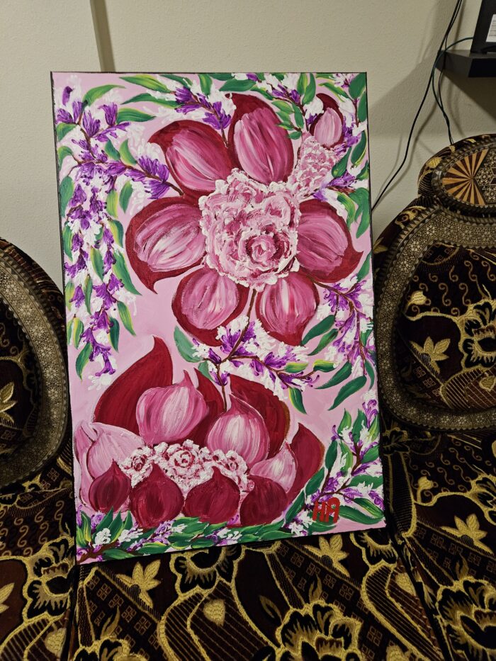 floral artwork