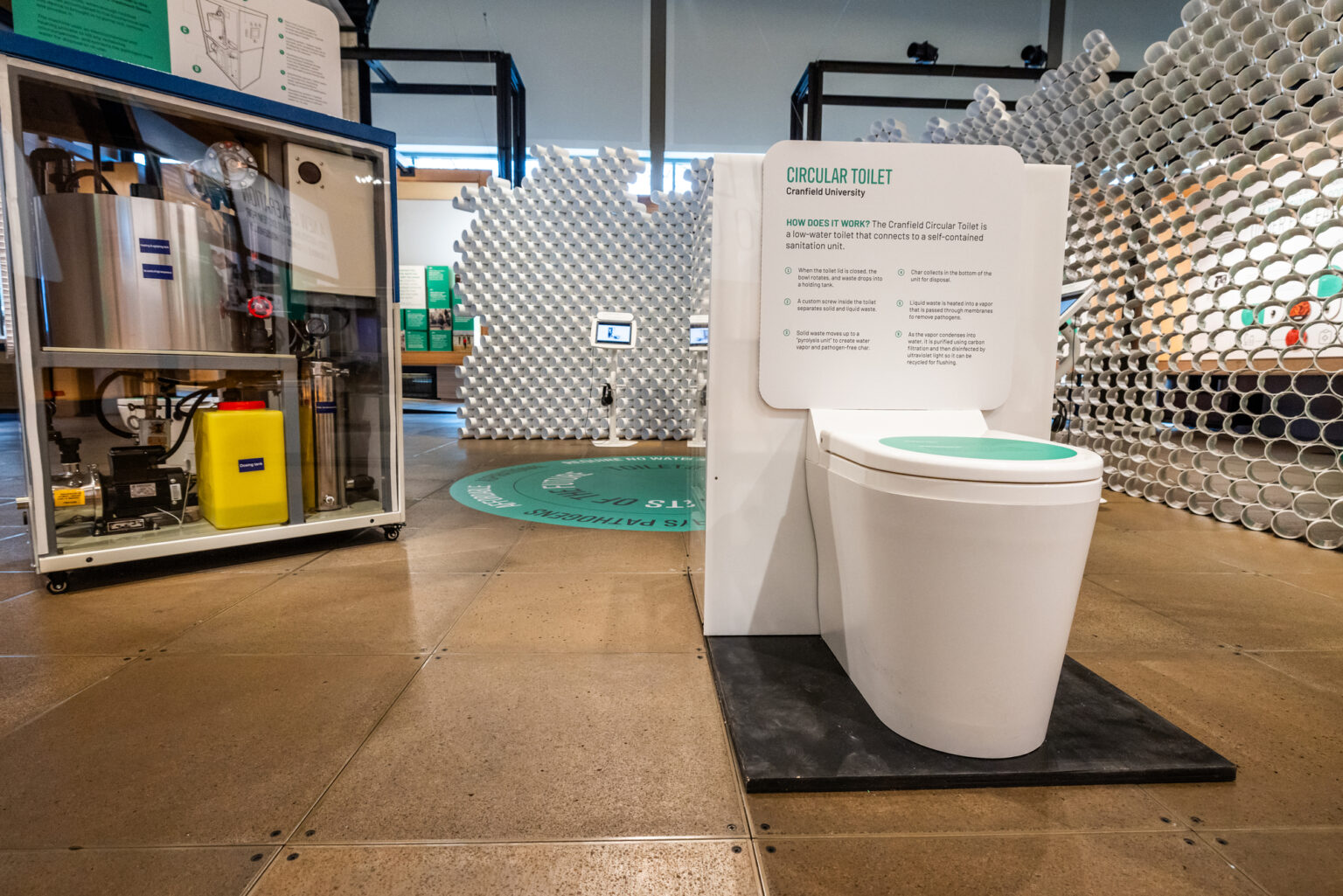 Cranfield Toilet Gates Discovery Center